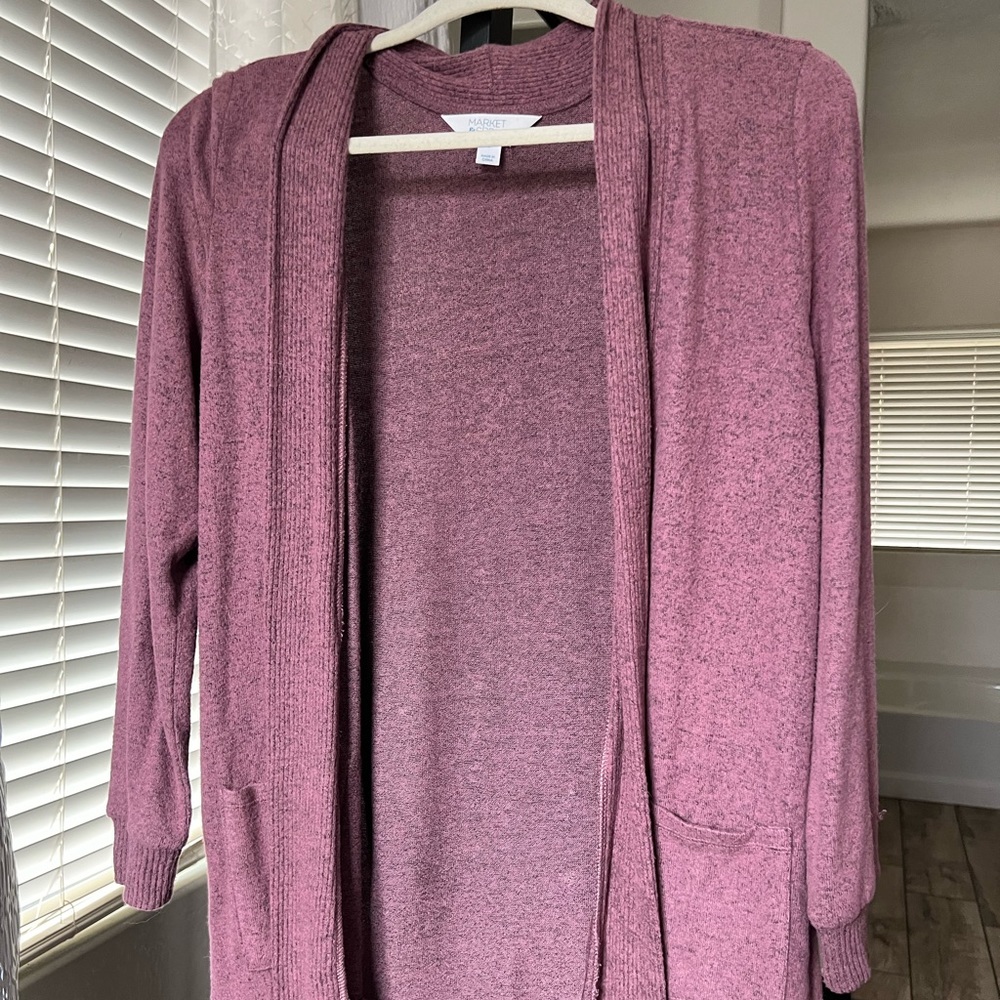 Plum Cardigan